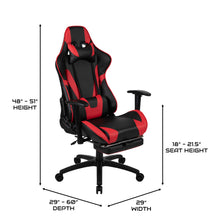 Load image into Gallery viewer, Echo Gaming Desk & Chair Set: Faux Leather Reclining Gaming Chair; Gaming Desk with Headphone Hook and Cupholder