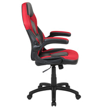 Load image into Gallery viewer, Alpha Bundle with Gaming Desk and Chair: High Back Chair with Arms; Desk with Headphone Hook/Cupholder