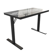 Load image into Gallery viewer, MetriX 7 Gaming Desk with Circuit Board Inspired LED Lighted Top, 43&quot; Gaming Computer PC Desk with Remote Controlled LED Lights

